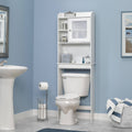 White Over The Toilet Bath Cabinet C20030