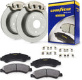 Rear Brake Kit Calipers Rotors Ceramic Pads A1879