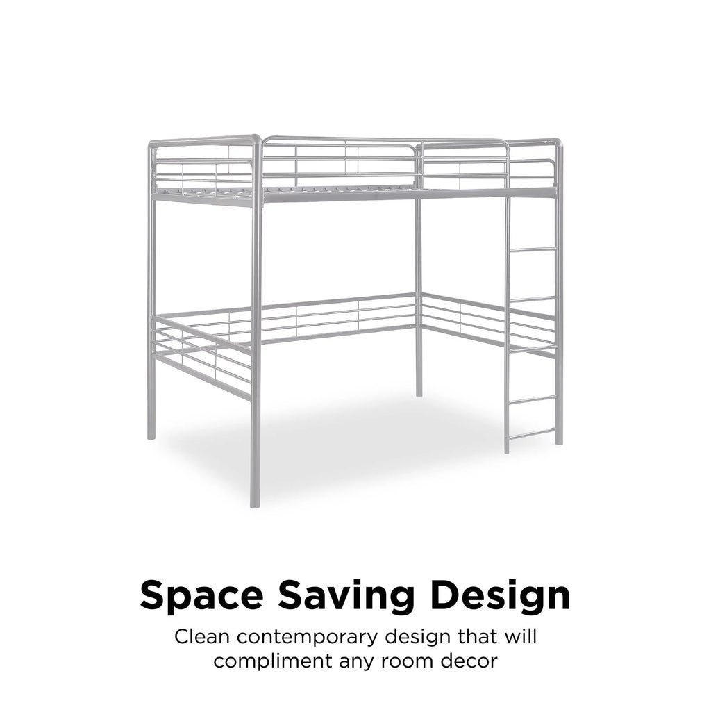 Full Metal Loft Bed Z459452