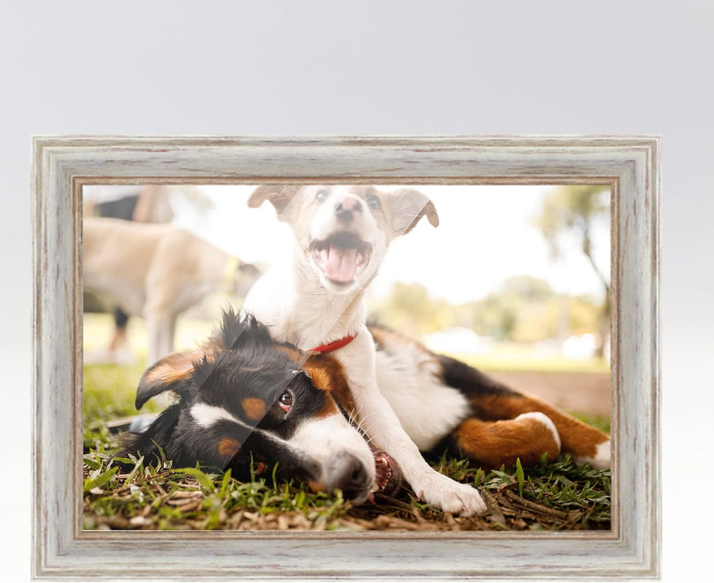 White Real Wood Picture Frame J480