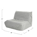 Premium Foam-Filled Modular Sofa Accent Chair C901939