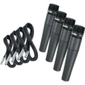 SM57 Mic Four Pack with Cables F306055