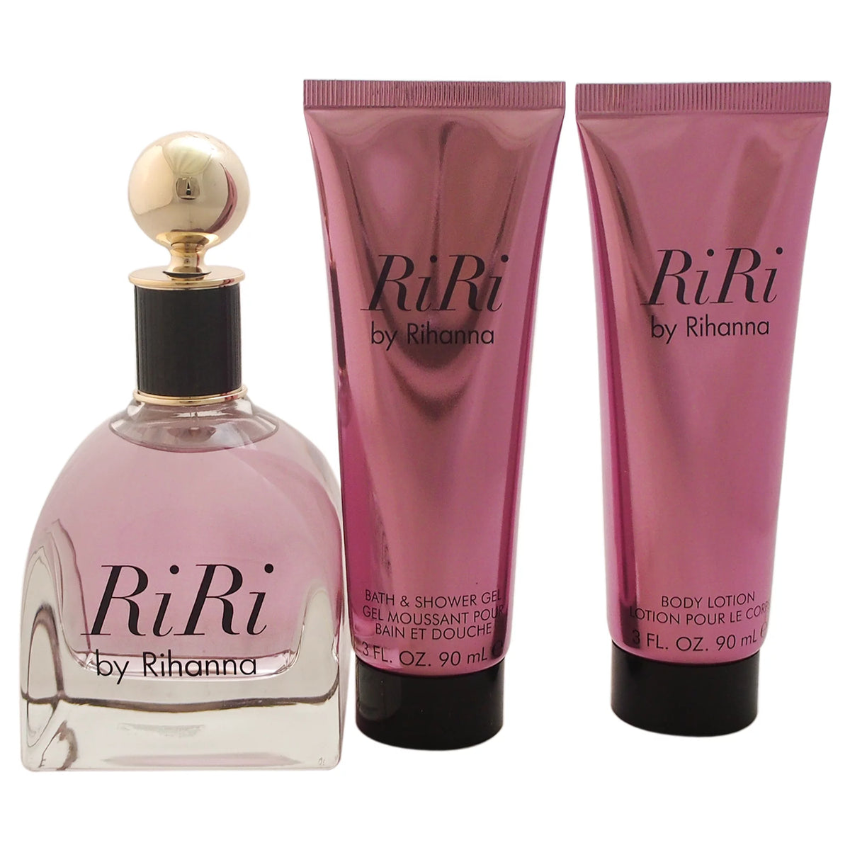 3.4 Oz Eau de Parfum Spray, Body Lotion, Bath & Shower Gel Gift Set Z43918