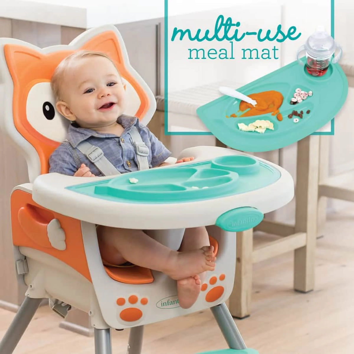 4-in-1 Convertible High Chair G90858