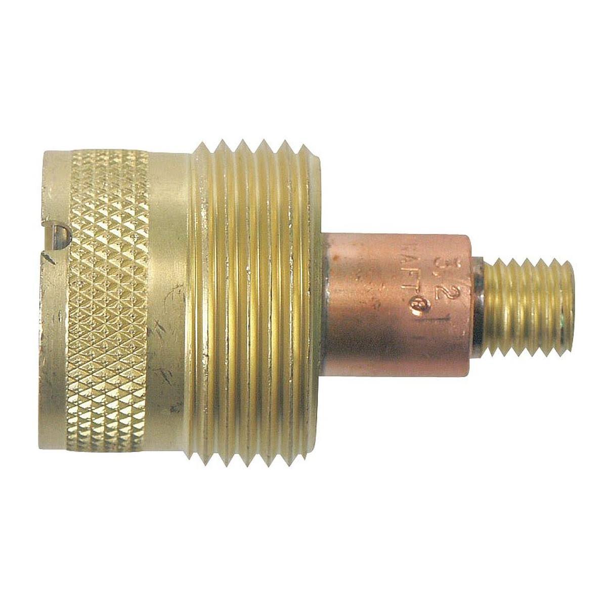 Gas Lens Large, Copper/Brass, 1/8 in, PK2 T53201