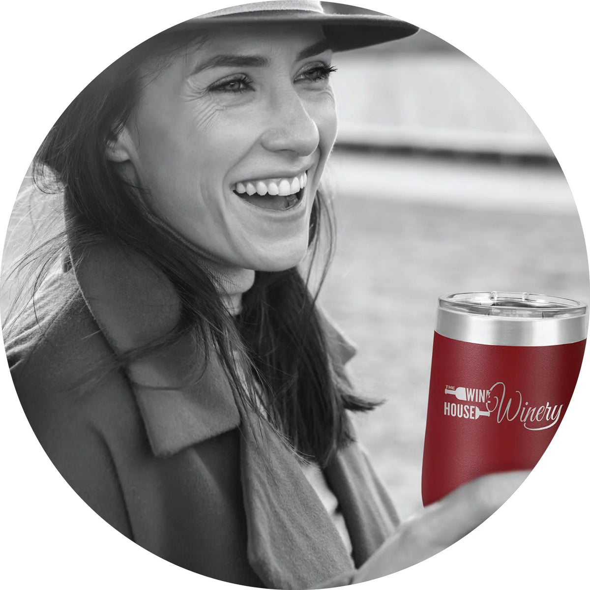 12 oz Stainless Steel Vacuum Insulated Wine Tumbler E748806