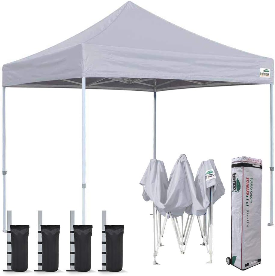 10'x10' Pop Up Canopy Tent with Heavy Duty Roller Bag K60269