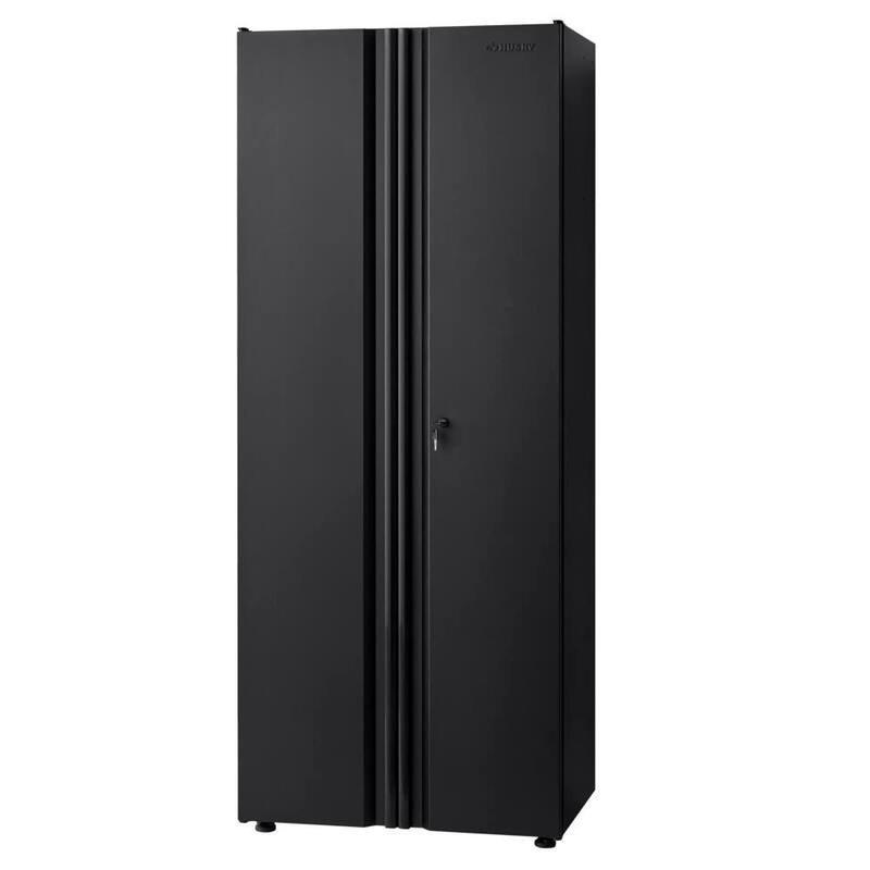 9 Piece Black Welded Steel Garage Storage System R11574