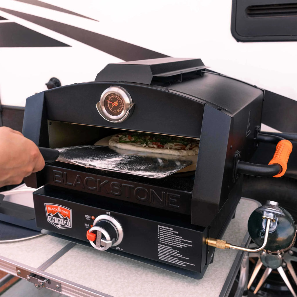 17 Pizza Oven with Burner Base E727912