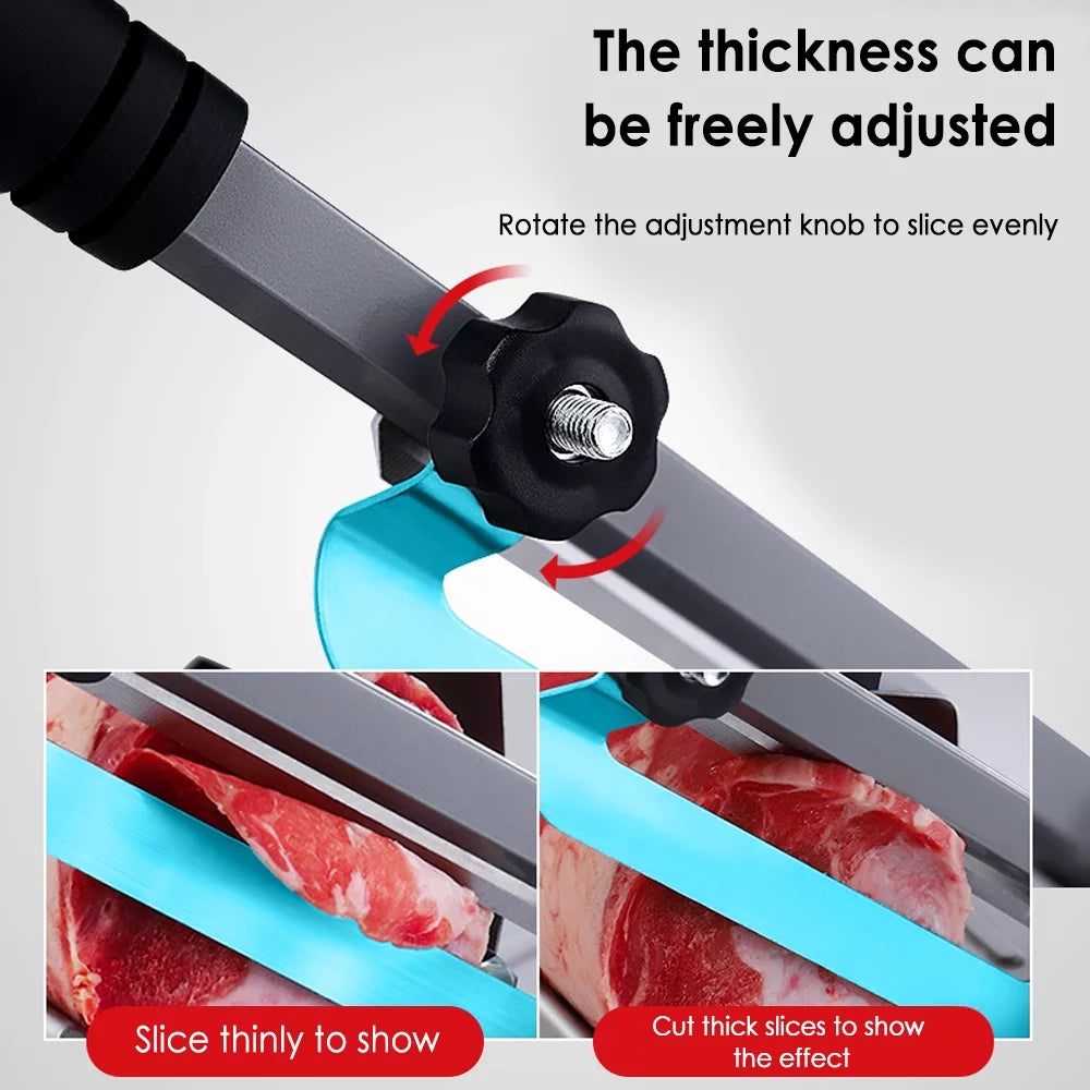 Manual Frozen Meat Slicer Stainless Steel Deli Cutter M560