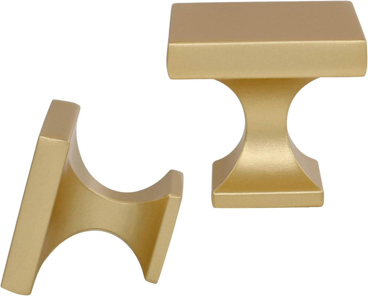 Brushed Brass Cabinet Knobs 10 Pack G8305