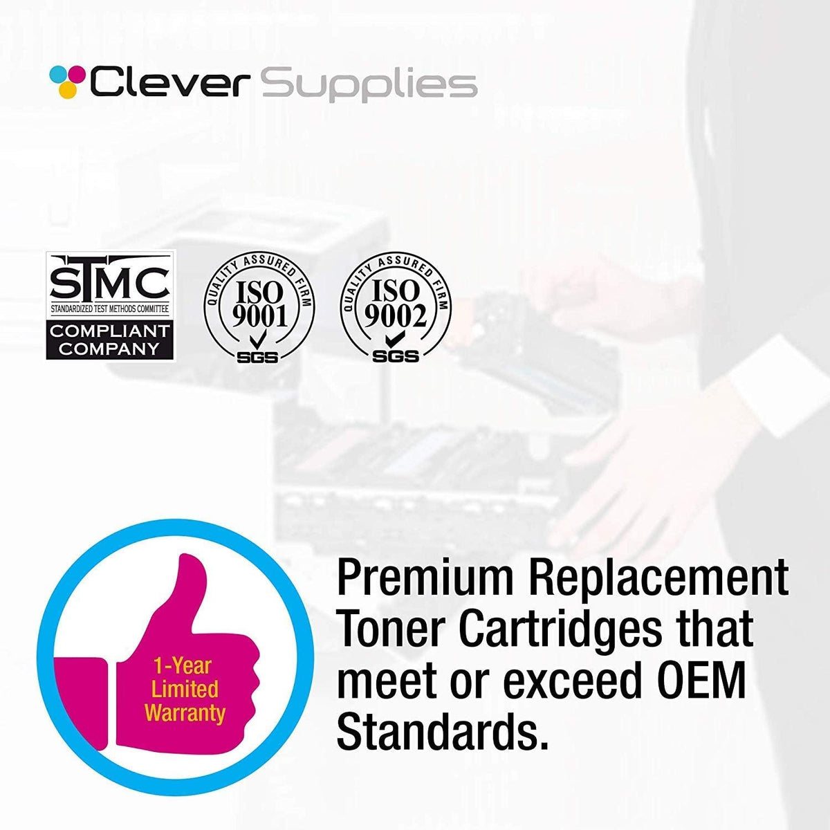 Compatible Black Toner Cartridge 2 Pack I44471