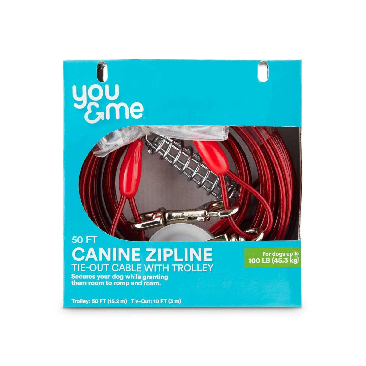 XL Dog Tie-Out Cable with Trolley I258