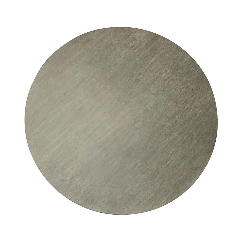 White Single Pedestal Table Q681