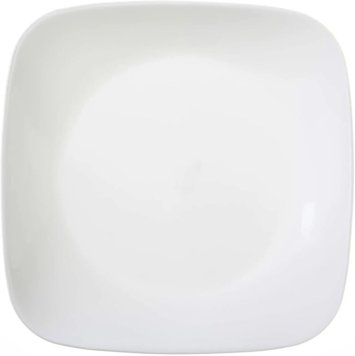 Pure White Square Dinner Plate 8.75 U23855
