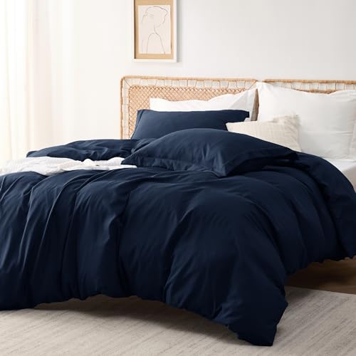 Twin/Twin XL Ivory White Cooling Duvet Cover 2 Pcs Q169774