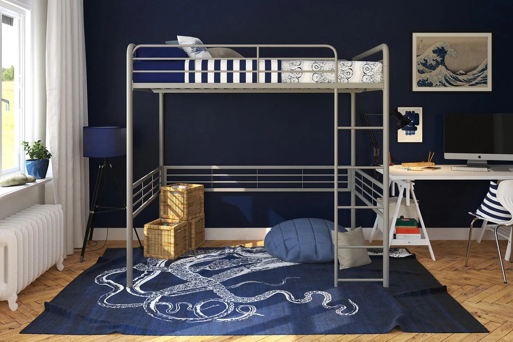 Full Metal Loft Bed Z459452