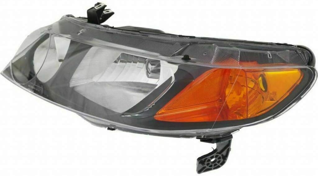 Honda Civic Headlight Assembly Pair Sedan L44863