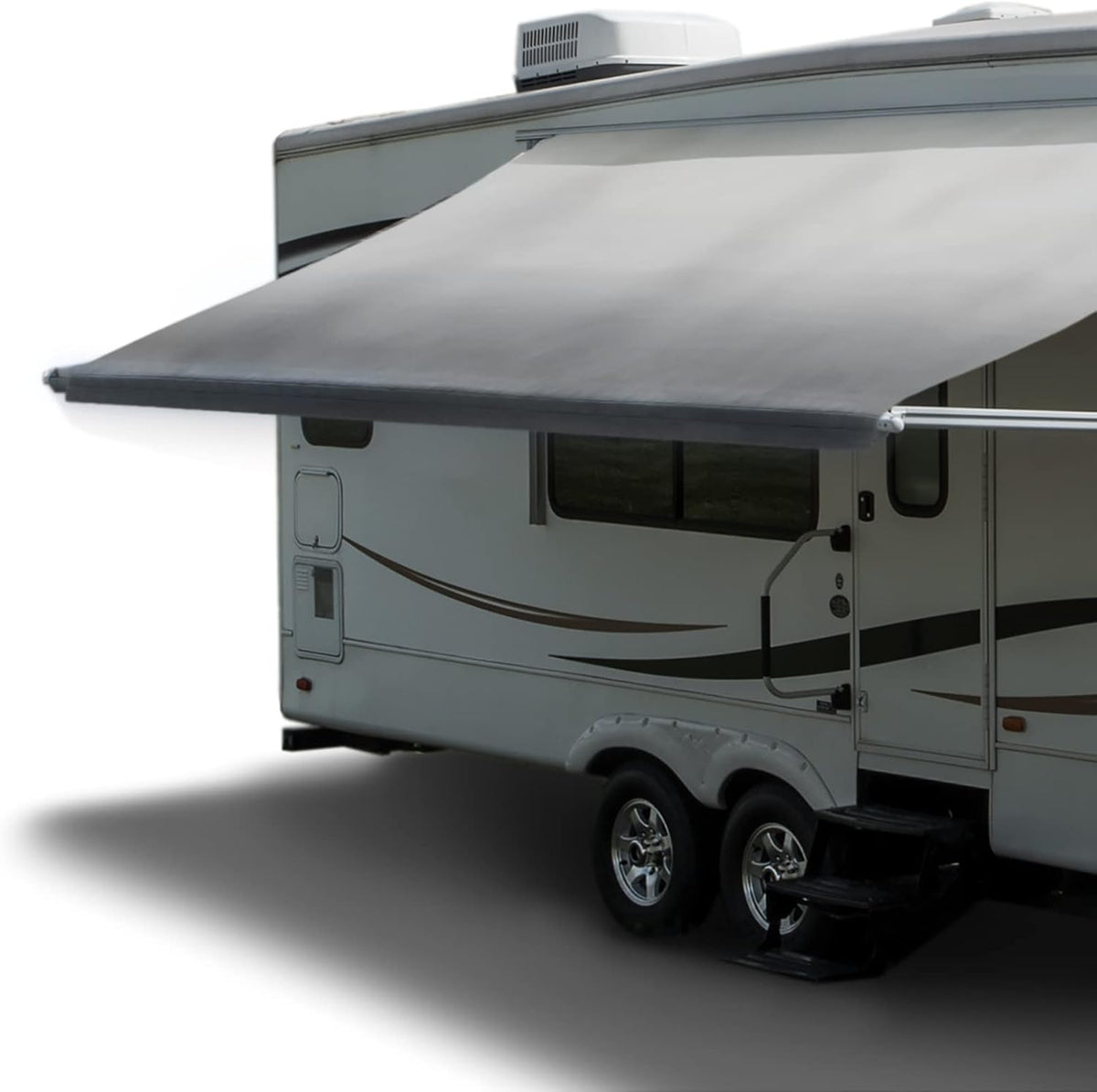 20 Foot Gray RV Awning Fabric Replacement Q327649