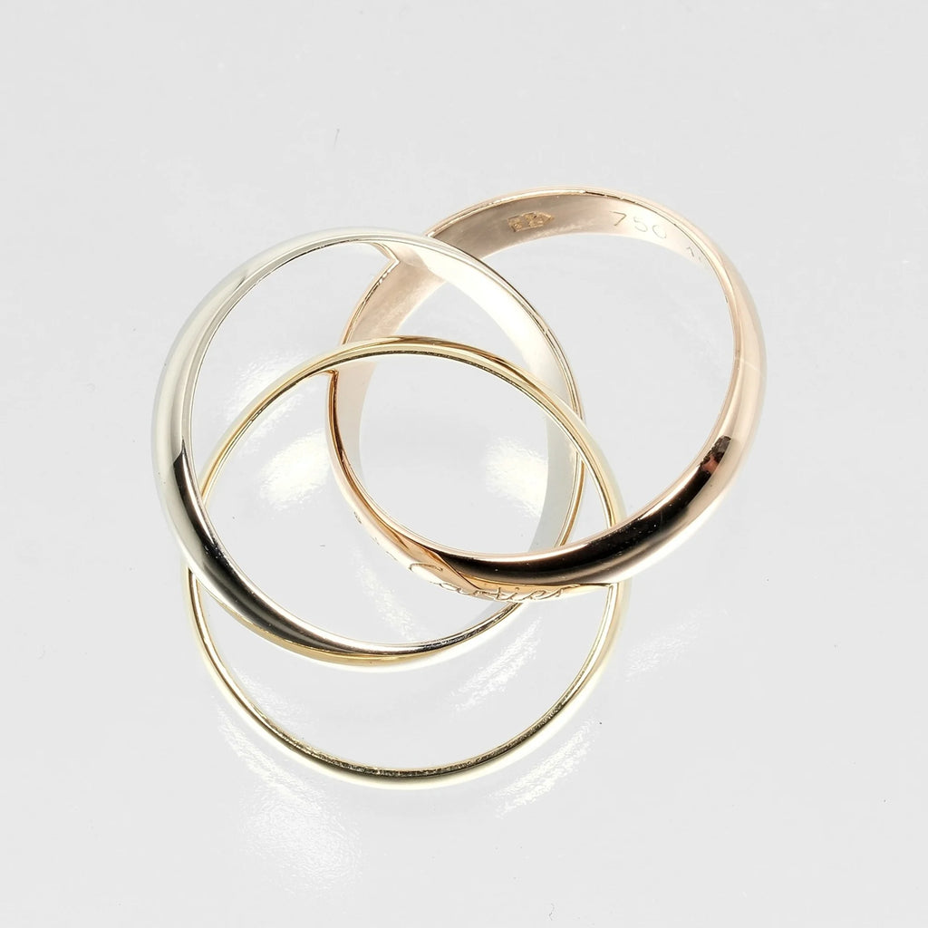 Trinity Ring K18 Gold M726