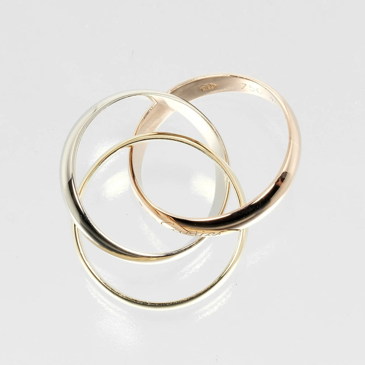 Trinity Ring K18 Gold M726