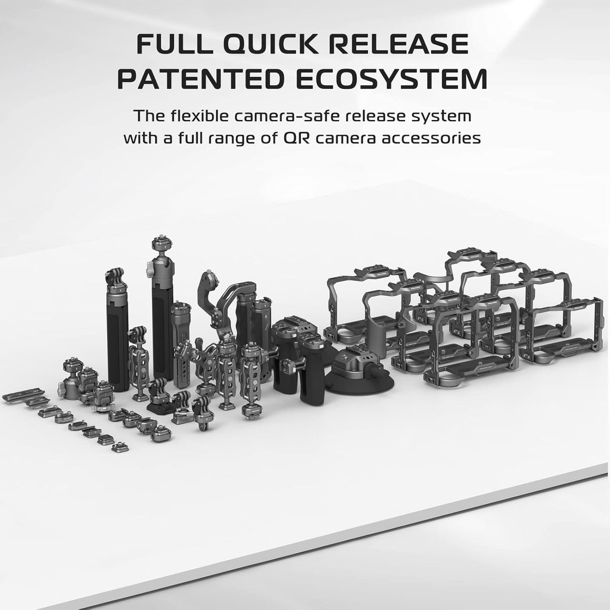 Camera Monitor Mount with 360° Rotation Ballheads O321