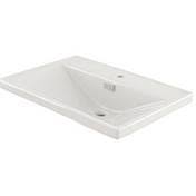 Cotton Single Hole Pedestal Lavatory R9230