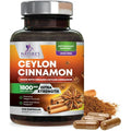 Organic Ceylon Cinnamon Supplement 1800mg 240 Capsules Z955