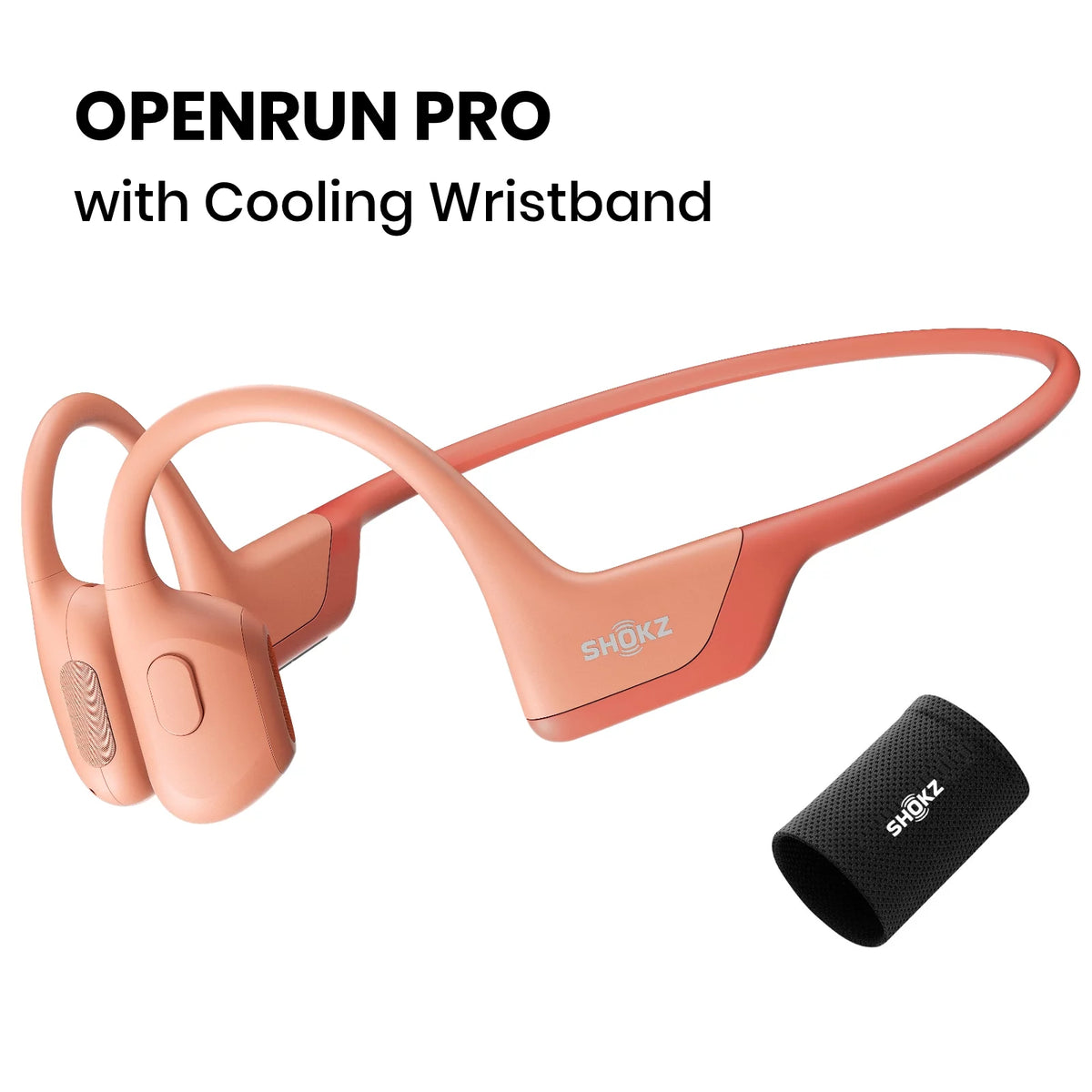 Black Bone Conduction Open Ear Bluetooth Headphones N950210