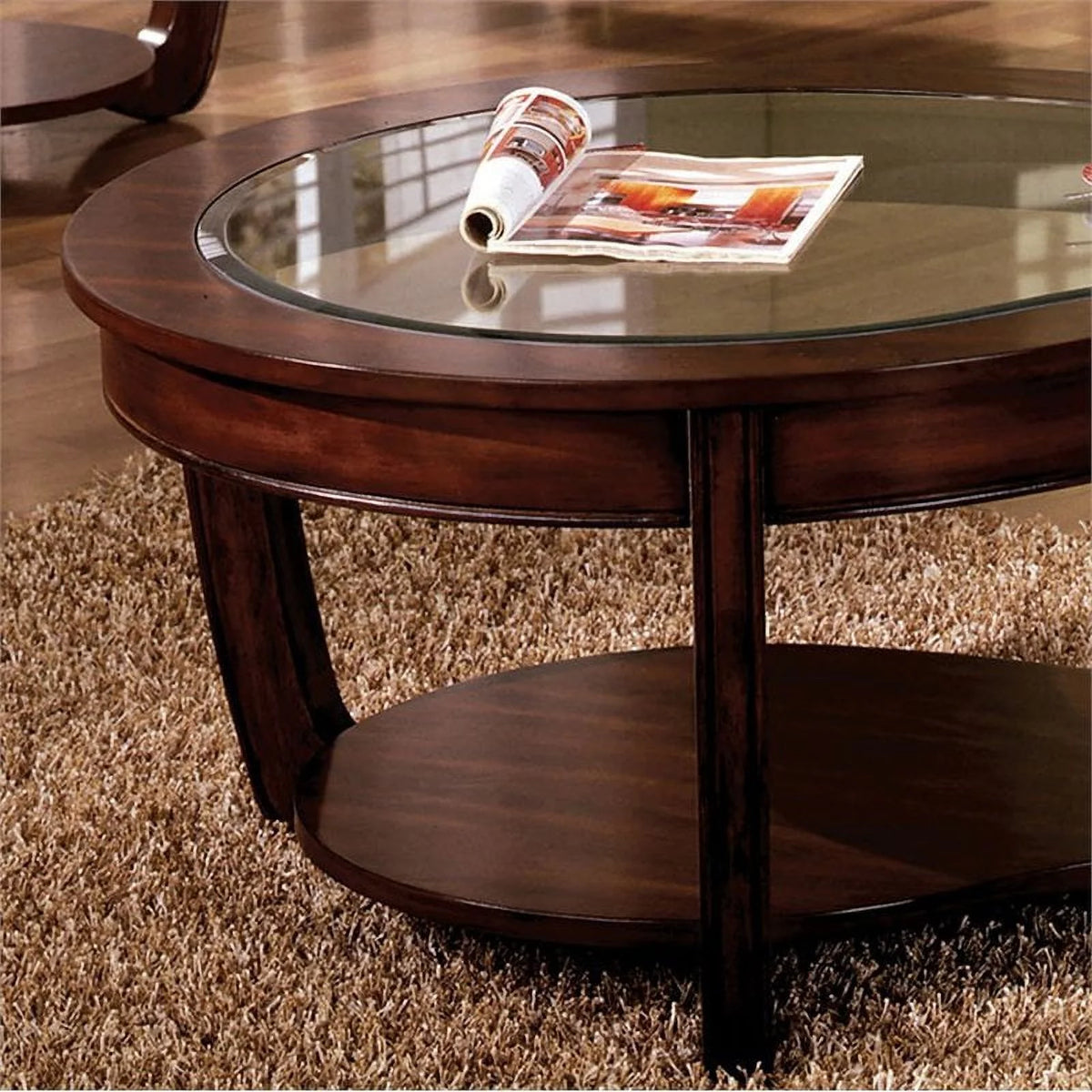 Dark Cherry Coffee Table W8672