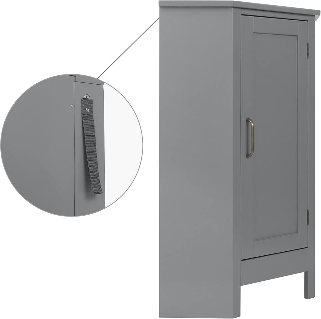 Grey Corner Cabinets L37083