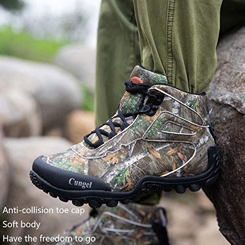 Grey Waterproof High-top Hiking Shoes M2979