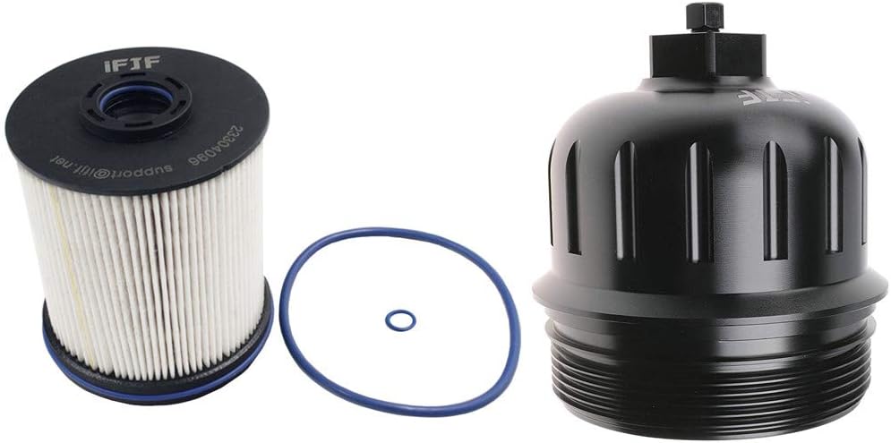 Fuel Filter Housing Cap with Drain Plug Silver Pack of 2 T554344