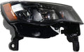 Jeep Grand Cherokee Passenger Side Black Bezel Halogen Headlight Assembly V45479