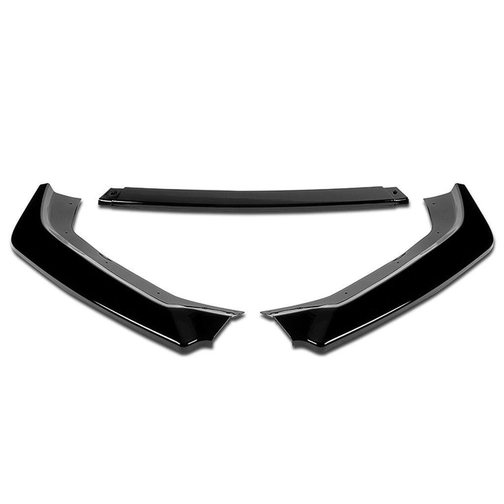 Gloss Black CS-Style Front Bumper Lip Guard Body Kit N9954