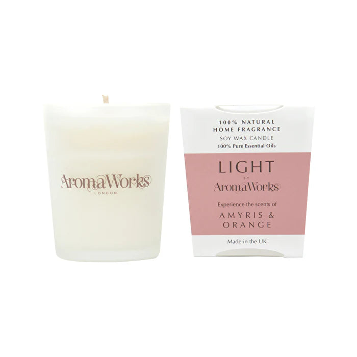Amyris & Orange Small Candle 75g H10280
