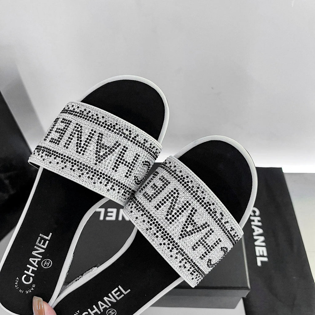 Blingbling Diamond Slippers P12628