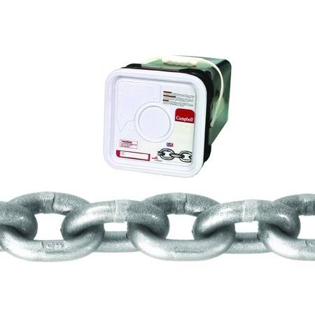 3/8 inch 40 Foot Bright Finish Steel Chain D745