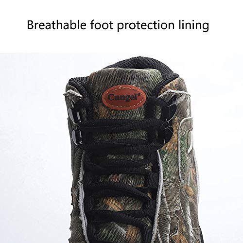 Grey Waterproof High-top Hiking Shoes M2979
