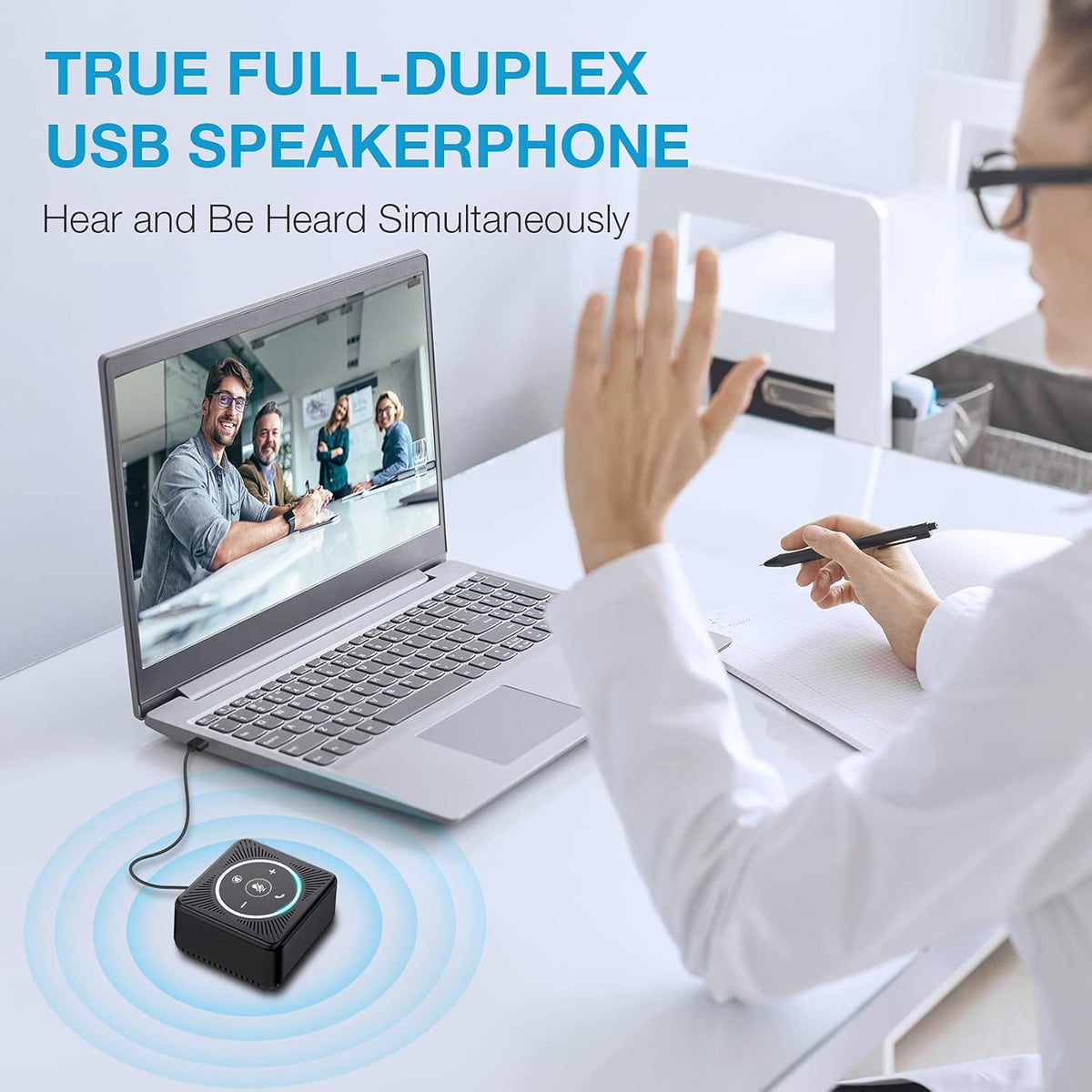 USB Speakerphone with Microphone Q355419