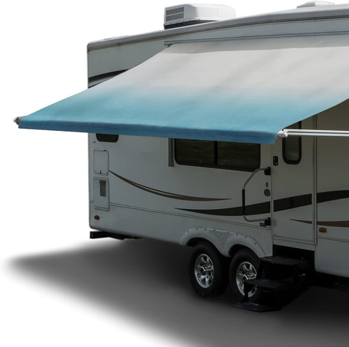 18' Tan Camel Fade Premium Vinyl RV Awning Fabric Replacement F896296