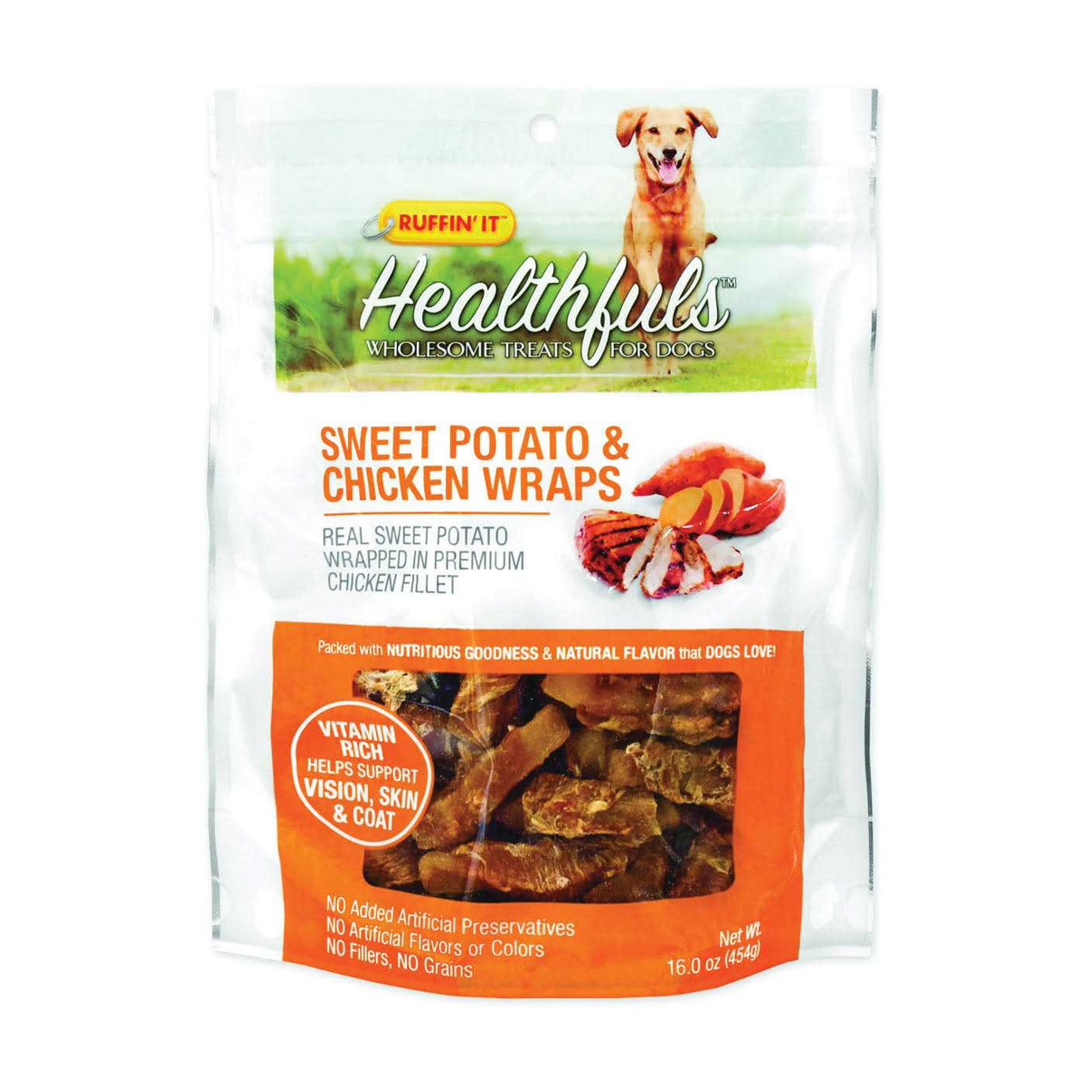 Sweet Potato & Chicken Dog Treats 16 oz U519882