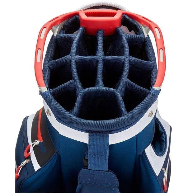 Steel Blue Black Cart Bag Y673