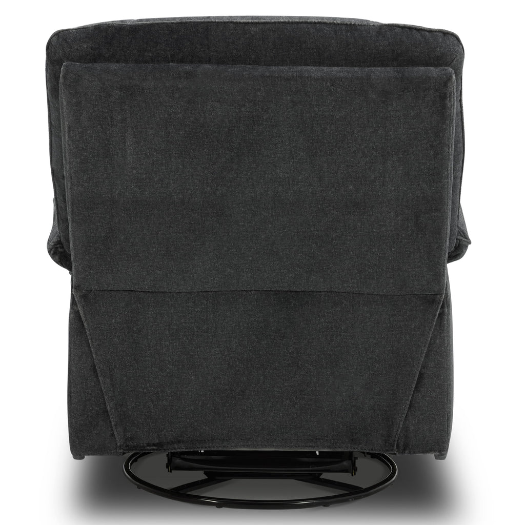 Dark Gray Swivel Glider Rocker Recliner B906520