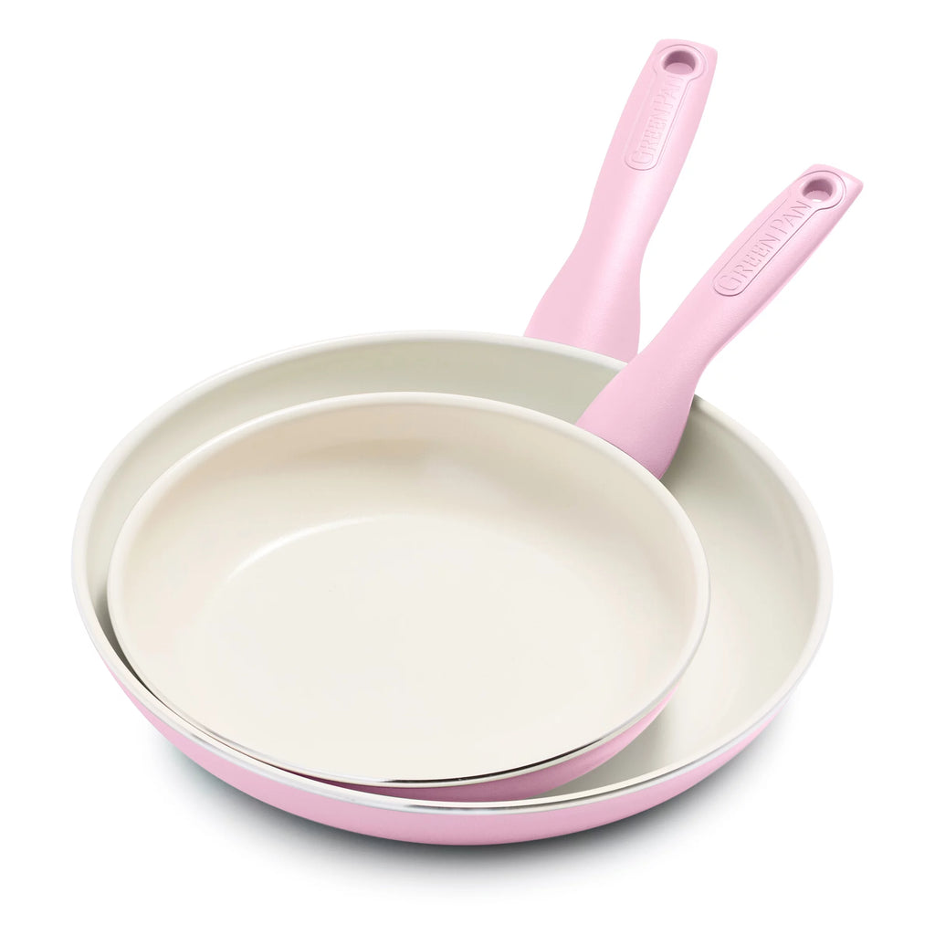 Ceramic Nonstick 8" and 10" Frying Pan Skillet Set J1494