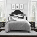 Charcoal California King 5 Piece Comforter Set F829