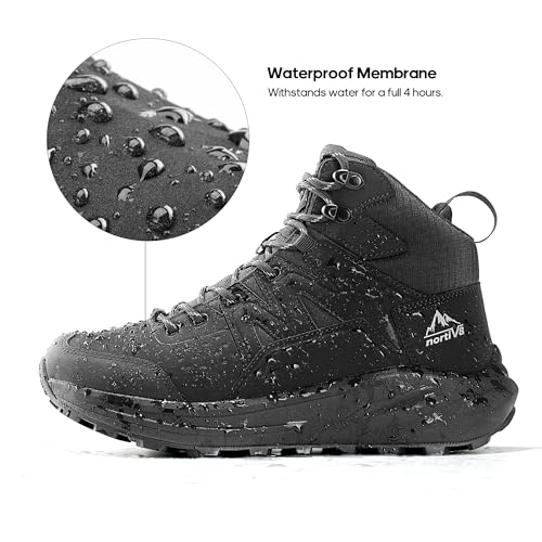 Waterproof Leather Hiking Boots O248314