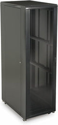 42U Glass Solid Door Server Cabinet M895