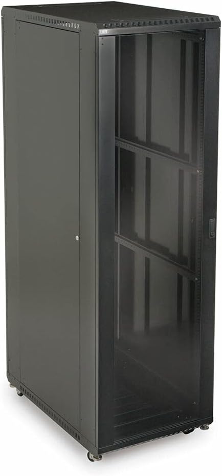 42U Glass Solid Door Server Cabinet M895