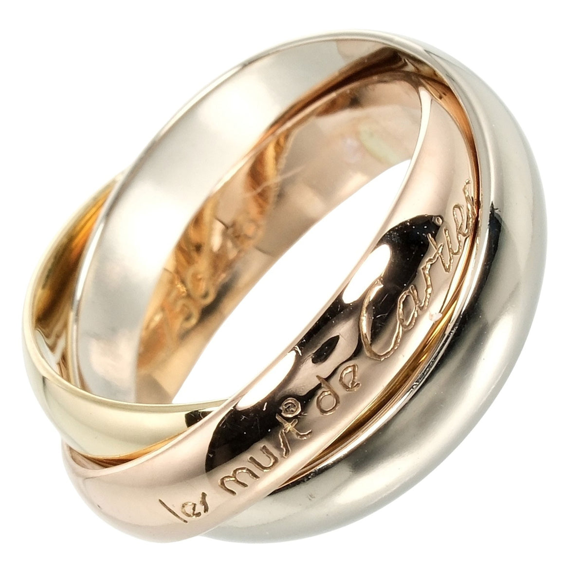 Trinity Ring K18 Gold M726